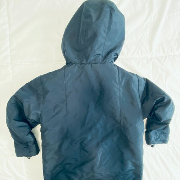 Boy's Champion 3-In-1 Sz XS (4/5) Jacket Wind/Water Resistant Blue/Black EUC - Picture 4 of 6